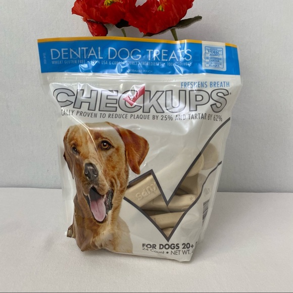 checkups Other - Checkups Dental Dog Treats, NWB